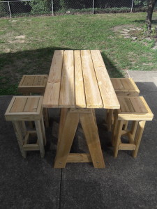 tiki bar style picnic tables for sale southern maryland solomons